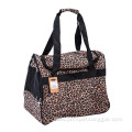 Black Pet Carrier Supplies Bag Travel Bag